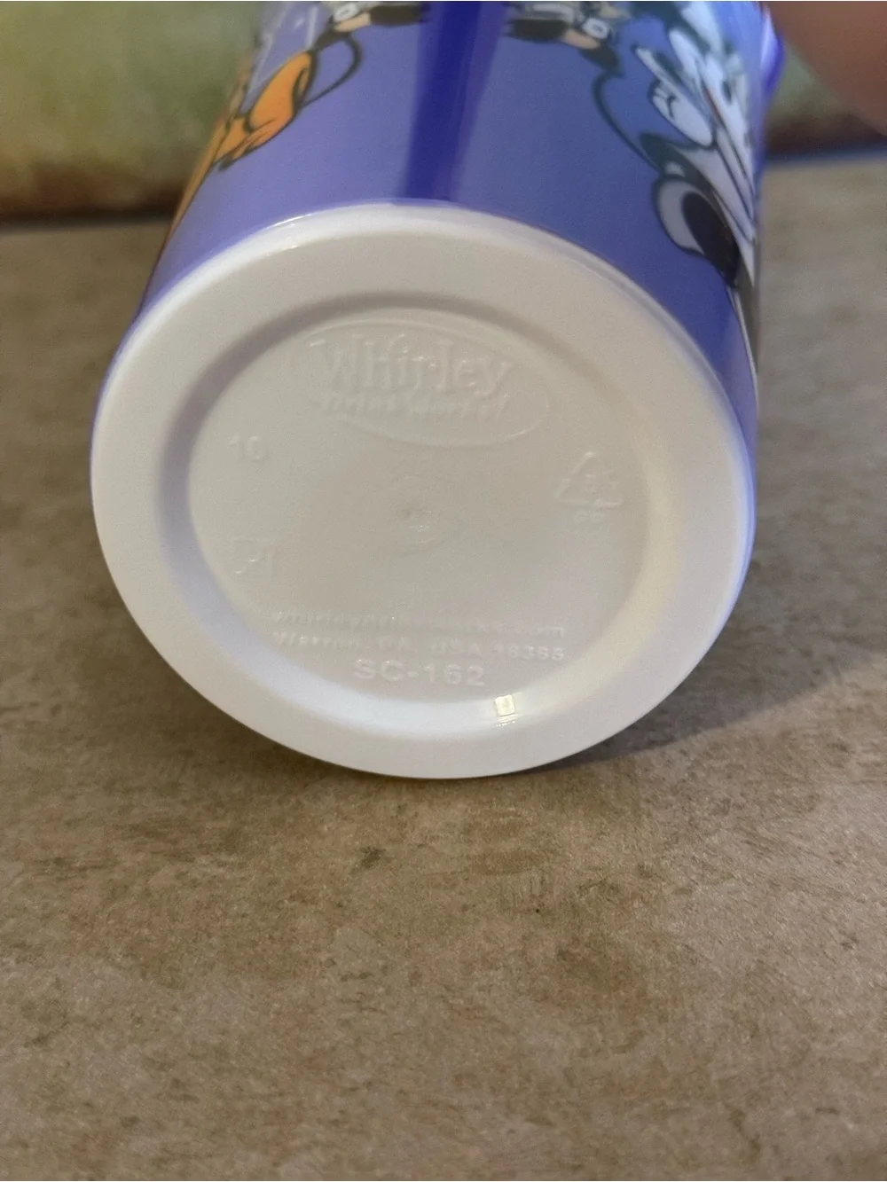 Disney Purple Mickey Mouse 100 Years Travel Tumbler